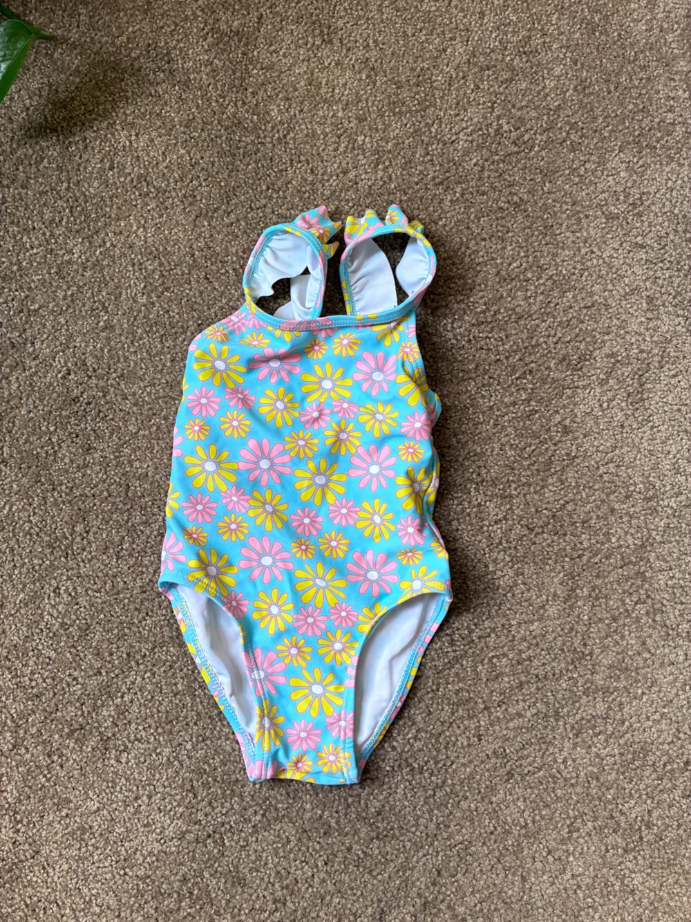 3 12M Baby girl swimsuits like new